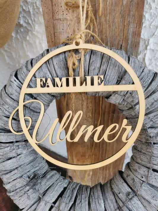 Familienschild - Ring